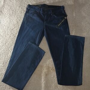 NWT Citizens Of Humanity Dark Wash Straight Leg "Ava" Jeans